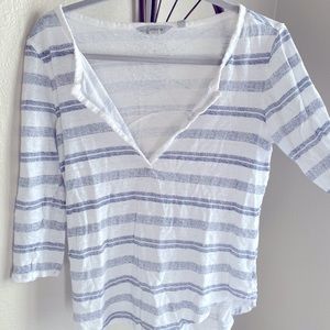 ATHLETA half sleeve tee shirt 🧊🤍